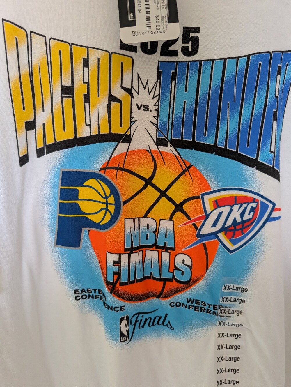 Indiana Pacers NBA Finals 2025 T-shirt